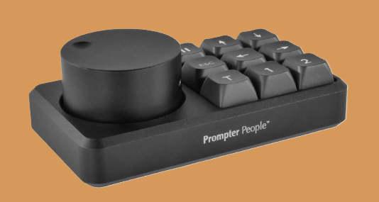 Shuttle Cue Pro | Redundant Jog Wheel Scroll | Prompting Remote